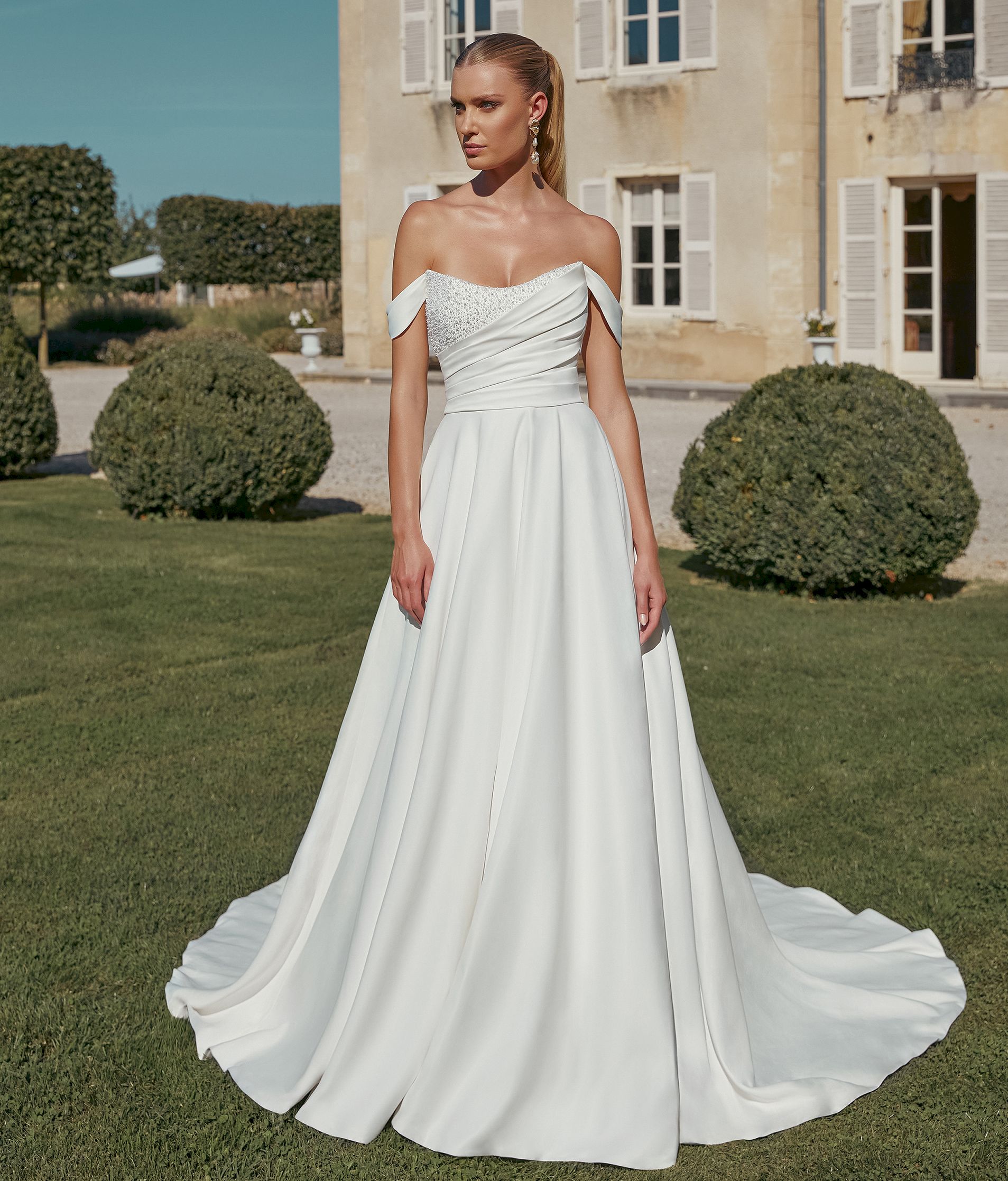 abito da sposa stile romantico